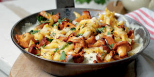 Spätzle-Pfifferling-Gröstl Rezept