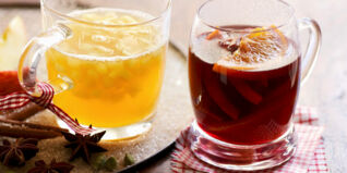 Apfelpunsch und Cranberrypunsch Rezept