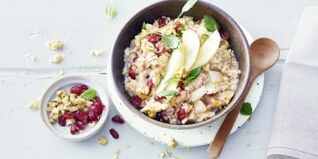 Birnen-Cranberry-Porridge Birnen-Cranberry-Porridge