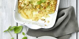 Low-Carb-Nudelauflauf mit Blumenkohl Low-Carb-Nudelauflauf mit Blumenkohl