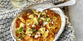 Pasta mit Miso-Kürbis Pasta mit Miso-Kürbis