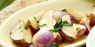 Glasierte Mairübchen Glasierte Mairübchen