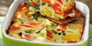 Bunter Gemüseauflauf Bunter Gemüseauflauf