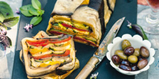 Terrine provençale aux aubergines - Provenzalische Auberginenterrine