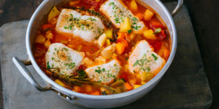 Cassoulet mit Rotbarsch Cassoulet mit Rotbarsch