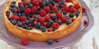 Vanilletarte mit Beeren Kuchen Unterseite Rezepte Obstkuchen