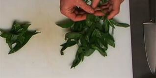 Basilikum richtig putzen und verarbeiten