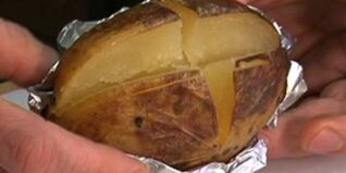 Folienkartoffeln aus dem Ofen