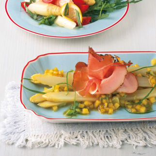 Spargel mit Apfel-Senf-Sauce Spargel mit Apfel-Senf-Sauce