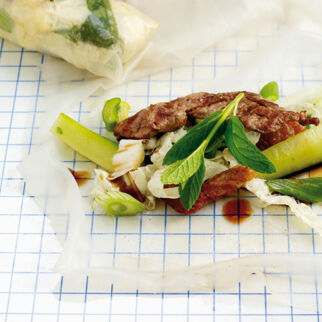 Entenbrust in Reispapier Entenbrust in Reispapier