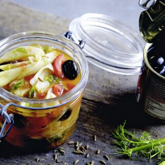 Fenchel mit Oliven Fenchel mit Oliven