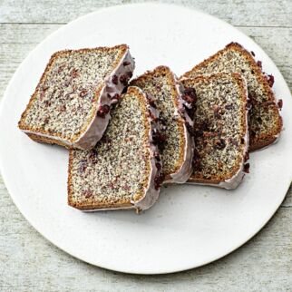 Mohn-Cranberry-Kuchen Mohn-Cranberry-Kuchen