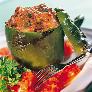 Gefüllte Paprikaschoten Gefüllte Paprikaschoten