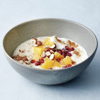 Overnight-Oats mit Orange Overnight-Oats mit Orange