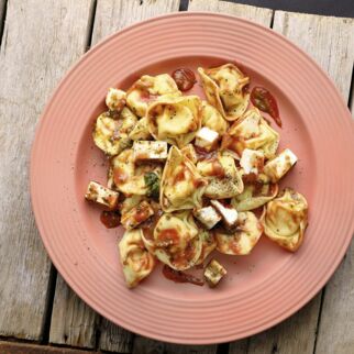 Tortelloni mit Grünkohl Tortelloni mit Grünkohl