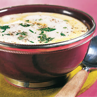 Reissuppe mit Joghurt Reissuppe mit Joghurt