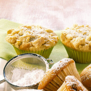 Rhabarber-Muffins Rhabarber-Muffins