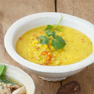 Indische Mung-Dal-Suppe
