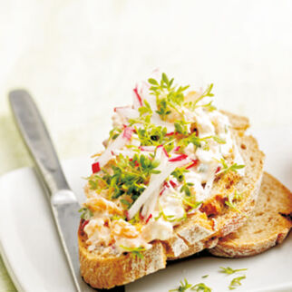 Frühlings-Frischkäse mit Möhren Frühlings-Frischkäse mit Möhren