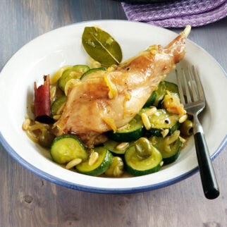 Spanische Kaninchenkeulen Spanische Kaninchenkeulen