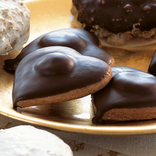 Gefüllte Lebkuchenherzen Gefüllte Lebkuchenherzen