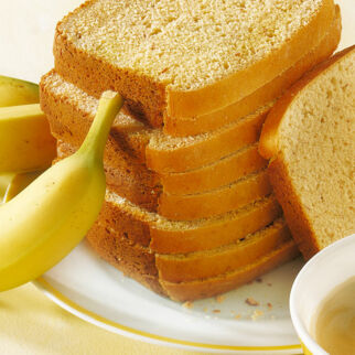 Joghurt-Bananen-Brot - Rezept für den Brotbackautomat