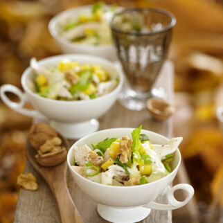 Geflügelsalat mit Mango Geflügelsalat mit Mango