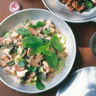 Champignons in Ingwersauce Champignons in Ingwersauce