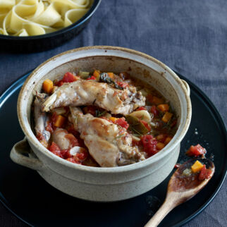 Toskanisches Kaninchenragout