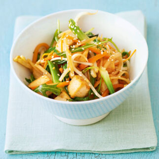 Topinambur-Sprossen-Wok Topinambur-Sprossen-Wok