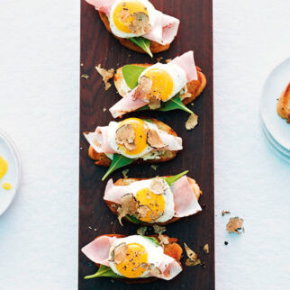 Stramme Mäxchen mit Trüffel Stramme Mäxchen mit Trüffel