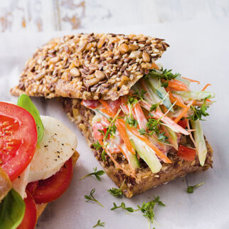 Gemüsesandwich Gemüsesandwich