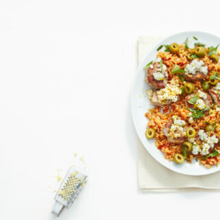 Schweinefilet mit Schafskäse Schweinefilet mit Schafskäse