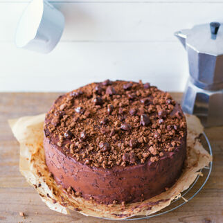 Knusper-Stracciatellatorte Knusper-Stracciatellatorte