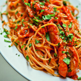 SPAGHETTI ALLA BUSARA SPAGHETTI ALLA BUSARA