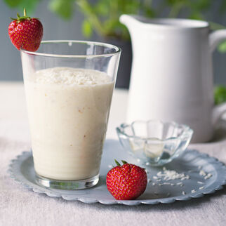 Honigmelonen-Kokos-Drink Honigmelonen-Kokos-Drink