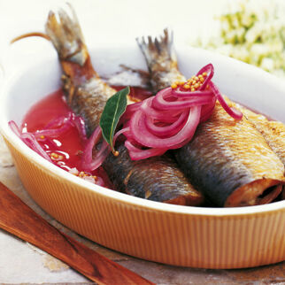 Brathering in Cidre-Marinade Brathering in Cidre-Marinade