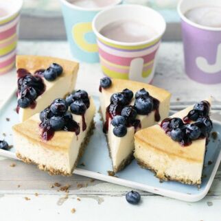 Heidelbeer-Cheesecake