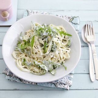 Pasta mit Käsesahne Pasta mit Käsesahne