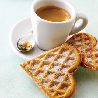 Vanille-Möhren-Waffeln
