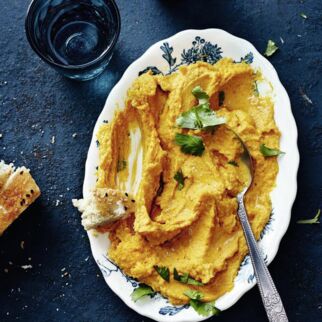Paprika-Aprikosen-Hummus