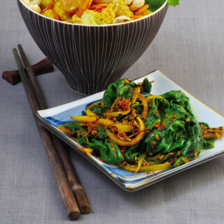 Würziger Spinat Würziger Spinat