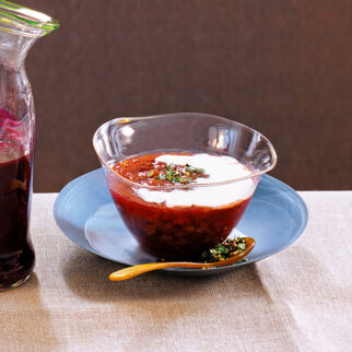 Rhabarbergrütze Rhabarbergrütze