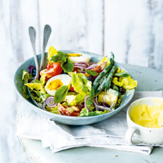 Salade niçoise mit Limettenmayo Salade niçoise mit Limettenmayo