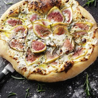 Pizza Gorgonzola-Feige