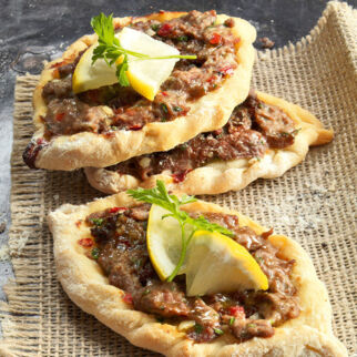 Libanesische Lammfladen