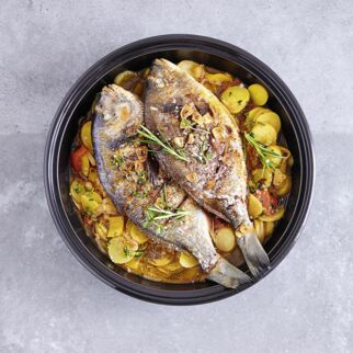 Doraden aus der Tajine Doraden aus der Tajine