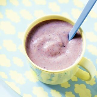 Hafer-Himbeer-Brei Hafer-Himbeer-Brei