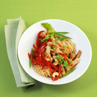 Scharfe Pute aus dem Wok Scharfe Pute aus dem Wok