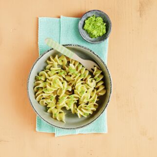 Pasta mit Wirsingpesto Pasta mit Wirsingpesto